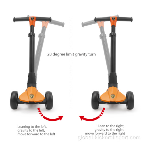 Kick Scooter with Battery Wholesale Anti-slip 3 Wheels Kids Kick Scooter Factory